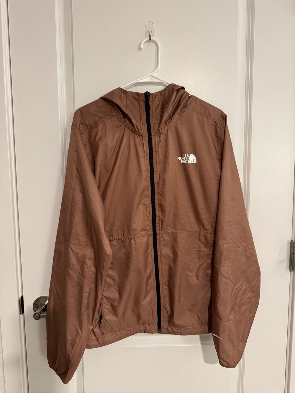 The North Face Men's Hooded Windbreaker - Brown